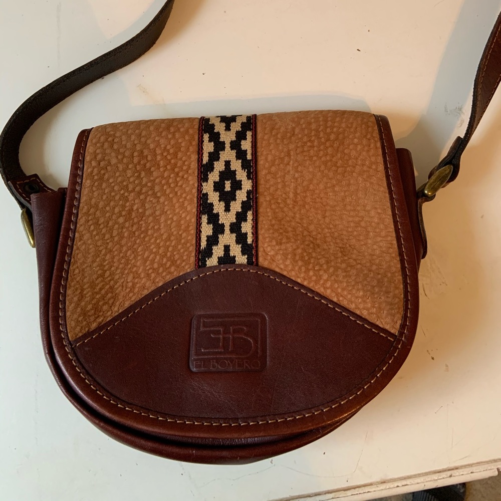 El Boyero Crossbody Leather Purse